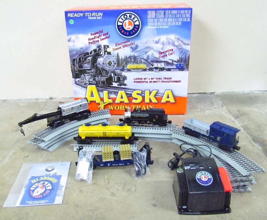 Alaska Lionel since 1900 hobby train set
