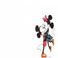 Mickey & Minnie in love