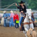 Roping Cowgirl