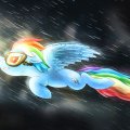 Can't stop Rainbow Dash