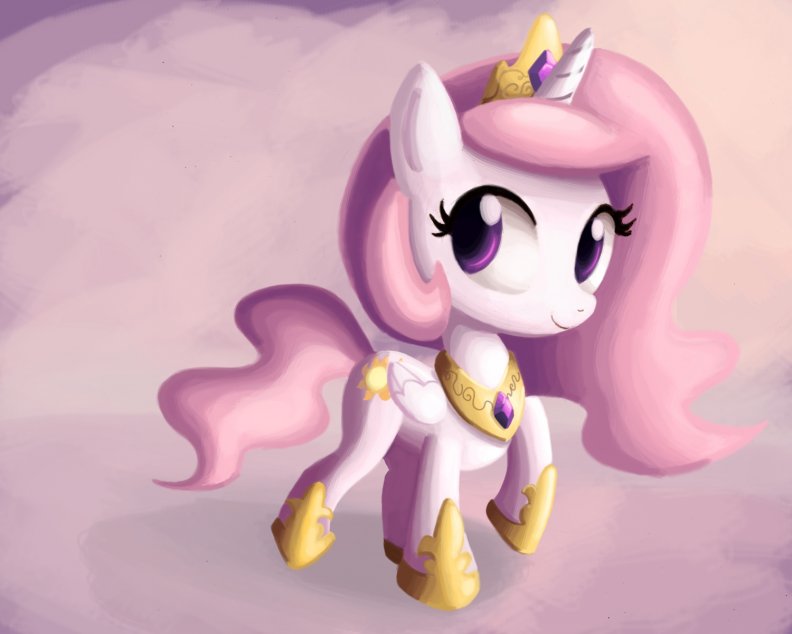 Painted Filly Celestia