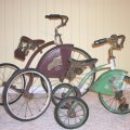 Awesome antique tricycle's beautiful