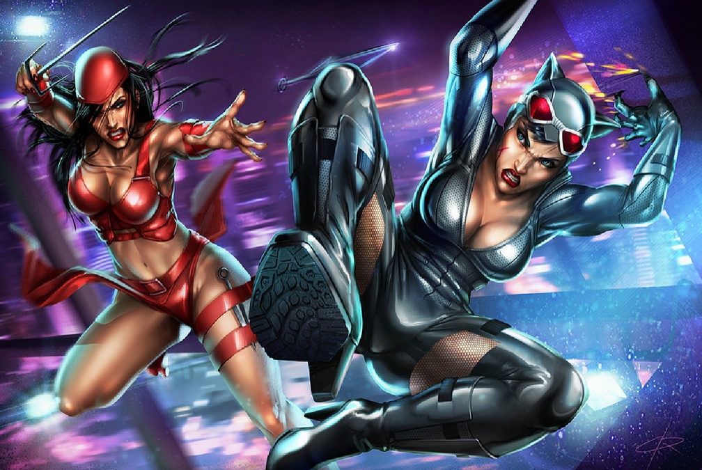Elektra VS Catwoman