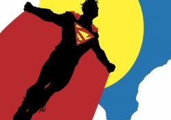 Minimalistic Superman