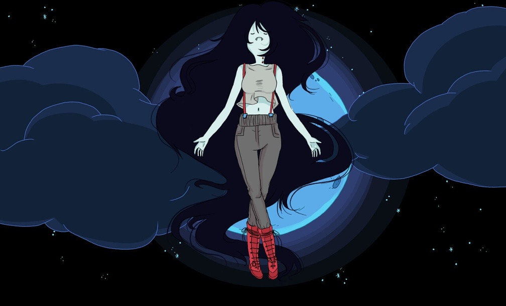 Marceline by the Moon
