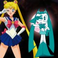 Jenny dressed as Sailor Moon