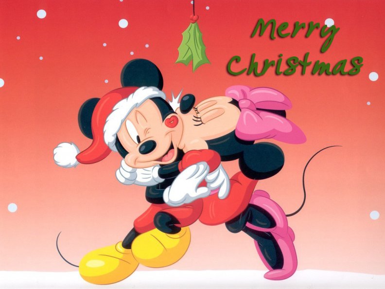 Mickey And Minnie Christmas