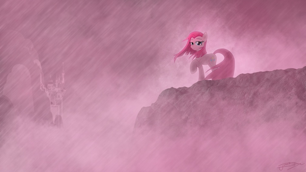 Pinkie in Storm