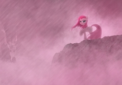 Pinkie in Storm