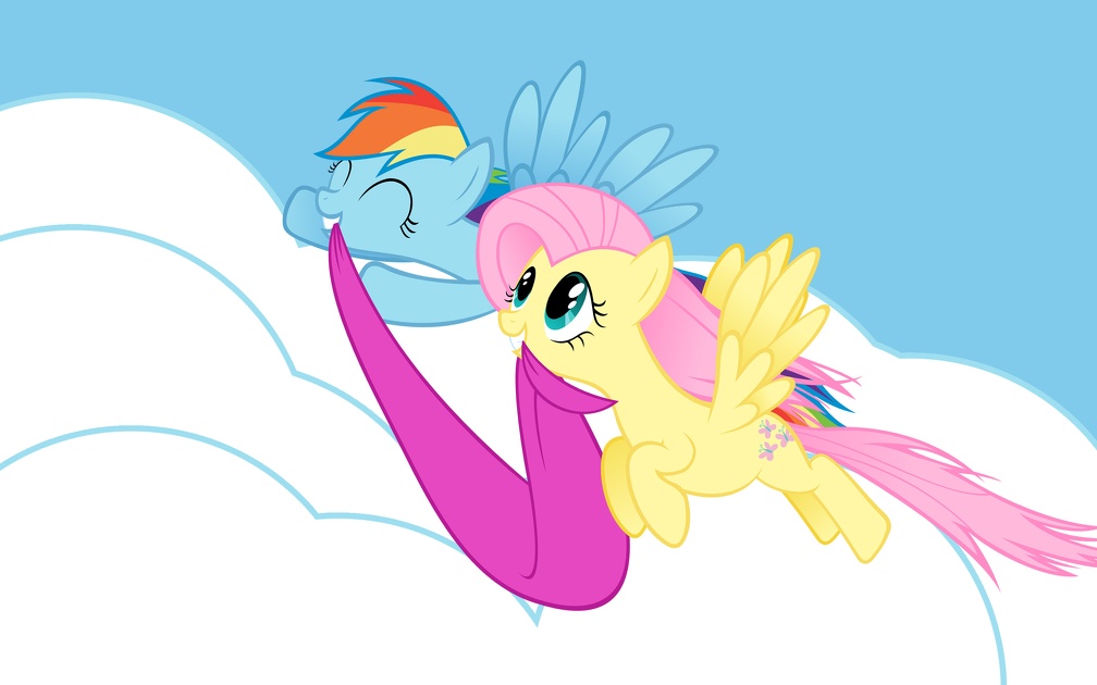 Rainbow and Fluttershy