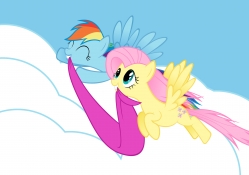 Rainbow and Fluttershy