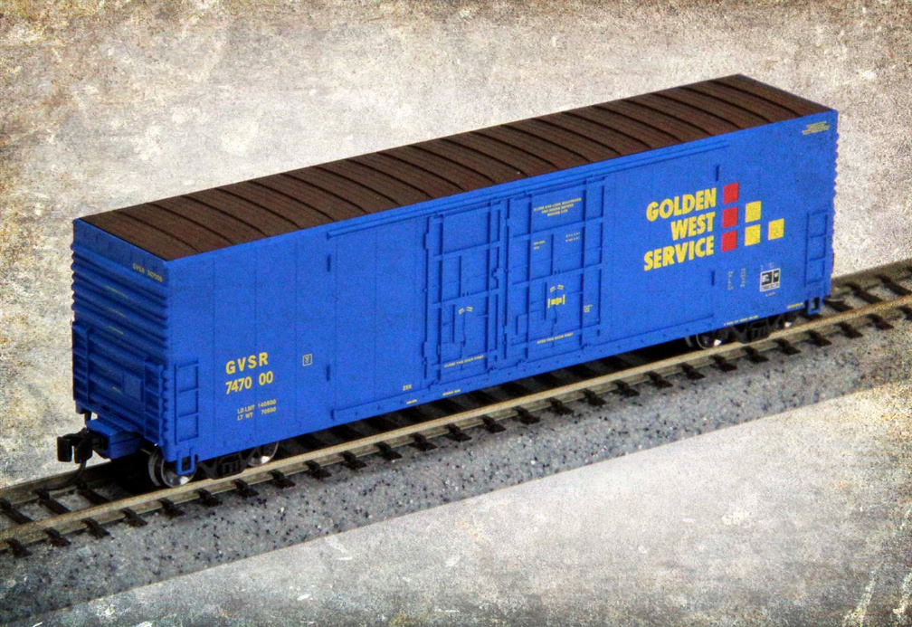 Wheels of Time N scale 50 foot box_car toy