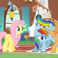 Rainbow Dash & Applejack playing Twister