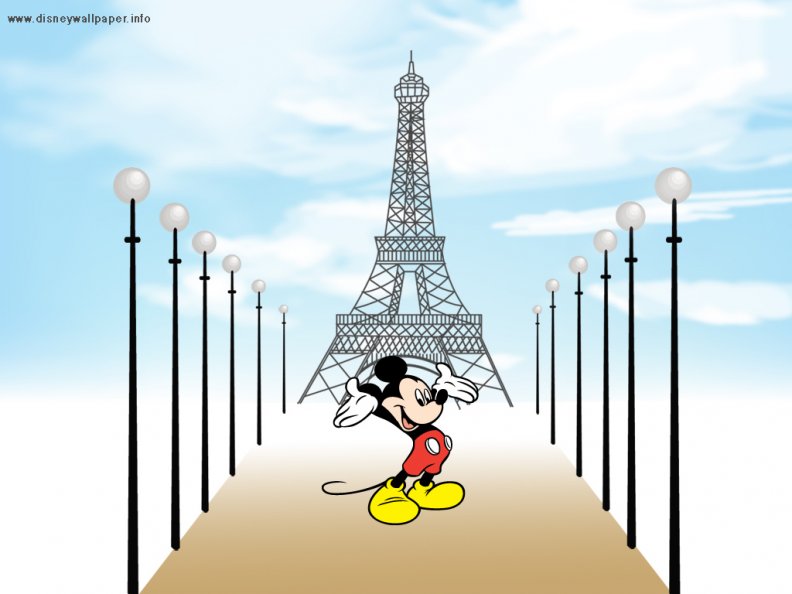 Mickey Mouse In Paris