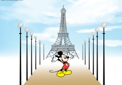 Mickey Mouse In Paris