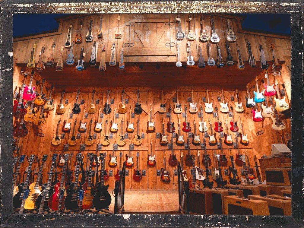 many guitars