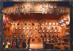 many guitars