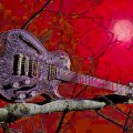 tree limb guitar