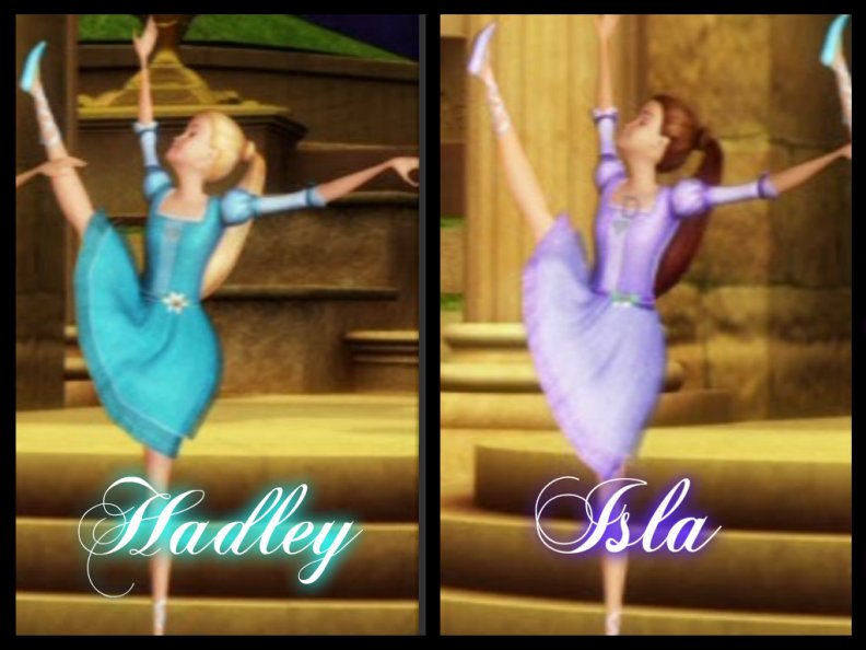 Hadley and Isla Barbie In The 12 Dancing Princesses
