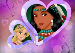 Pocahontas,And,Rapunzel,Royal,Jewels