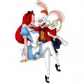 Roger And  Jessica Rabbit 's Alice In Wonderland