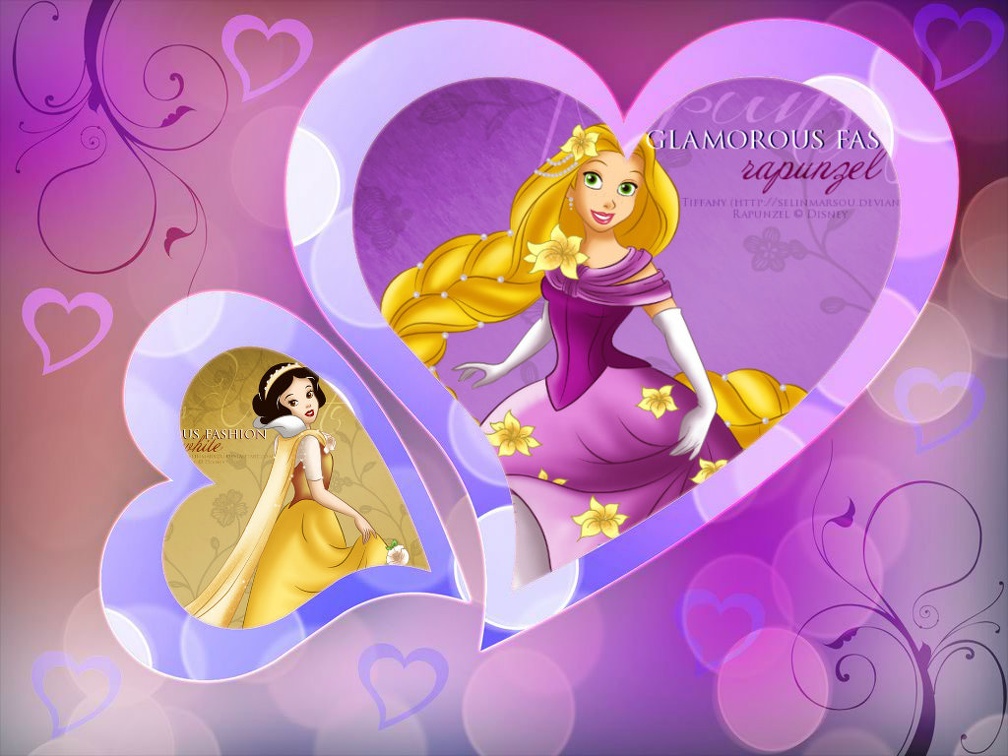 Rapunzel,And,Snow,White
