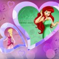 Ariel,And Aurora,Two,Disney,Princesses