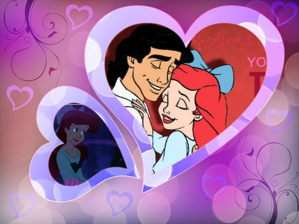 Ariel And Eric Disney Princess Valentine's Day