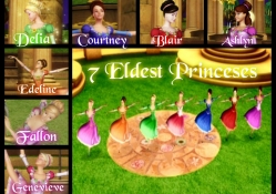 The 7 Eldest Sisters Barbie In The 12 Dancing Princesses