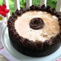 caramel fudge brownie cheesecake