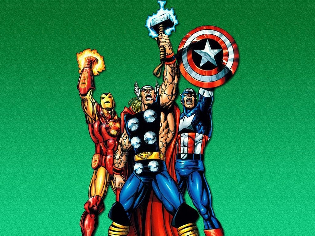 Iron Man &amp; Thor &amp; Captain America