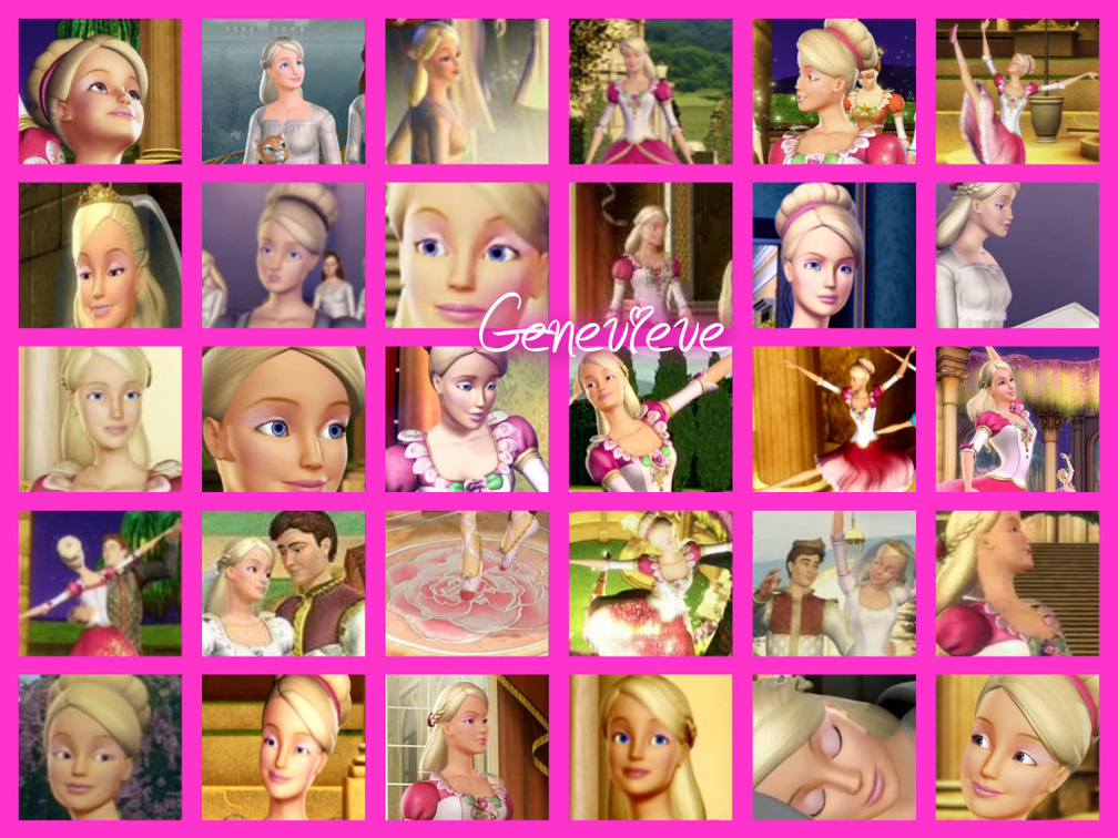 Genevieve Barbie In The 12 Dancing Princesses