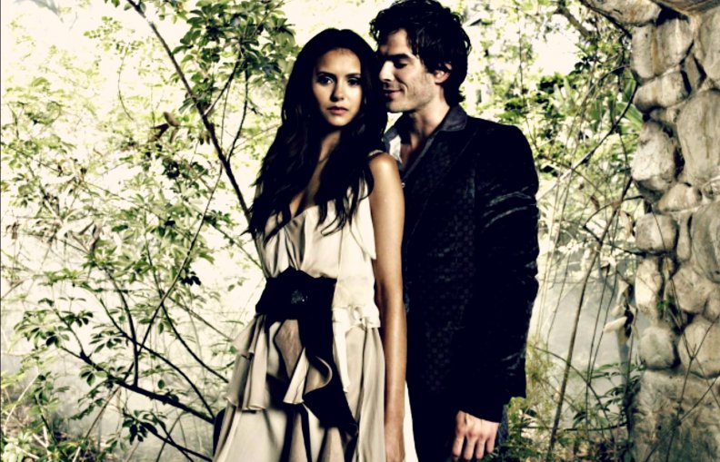 Elena and Damon