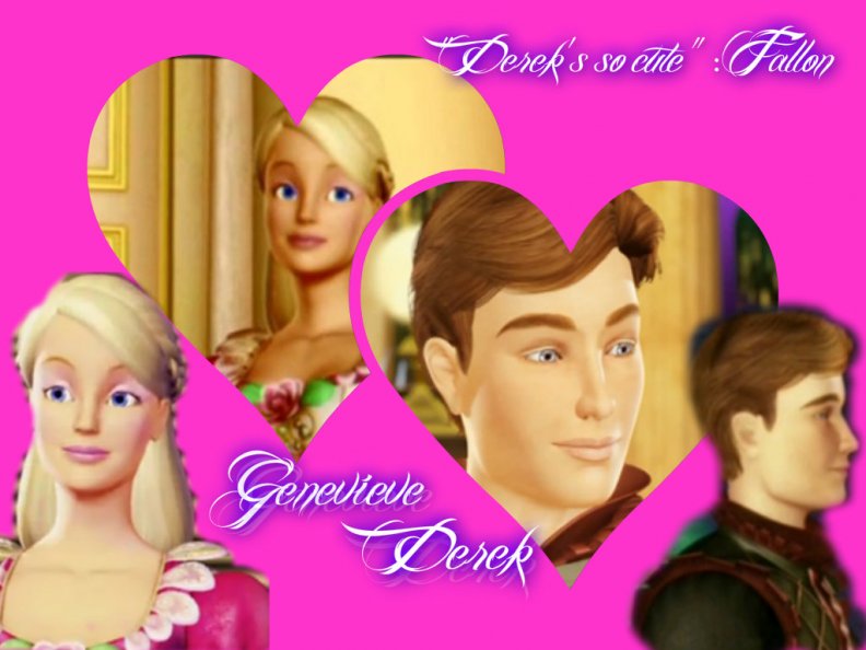 Derek And Genevieve Barbie 12 Dancing Princesses