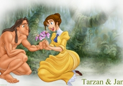 Disney,Couple,Tarzan,And,Jane
