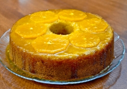 Orange cake for the children of January