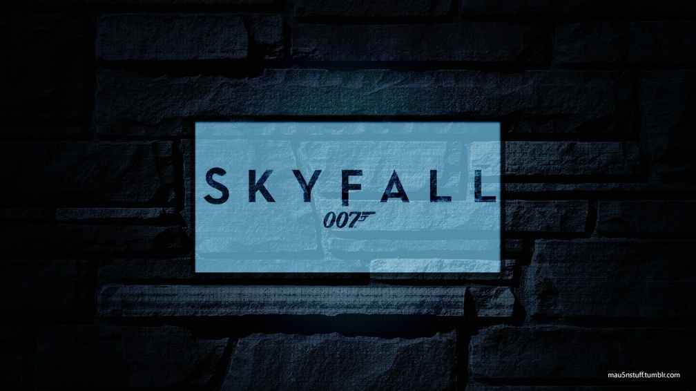 Skyfall glowing wallpaper (HD)
