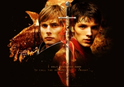 Arthur and Merlin