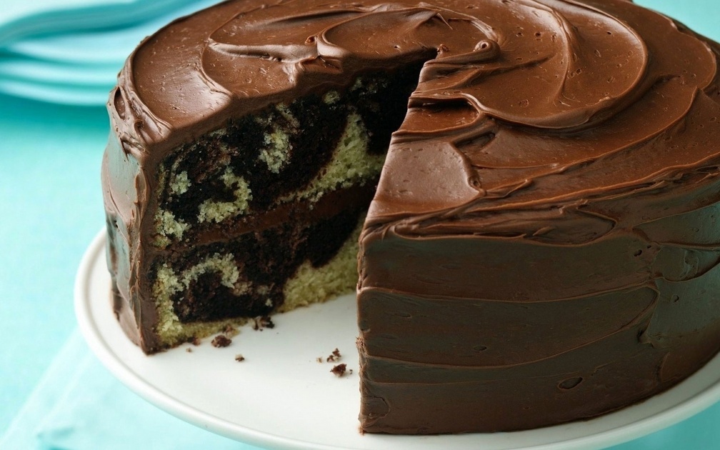 Chocolate cake for February's children
