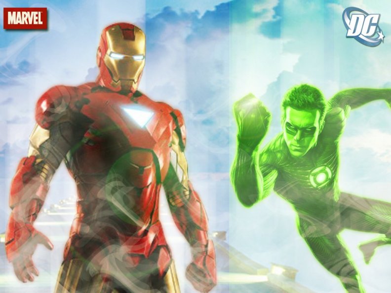 Iron Man vs Green Lantern