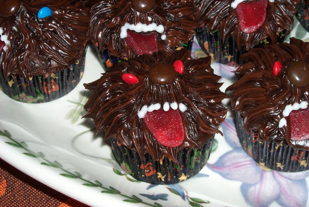Halloween cupcakes for you!