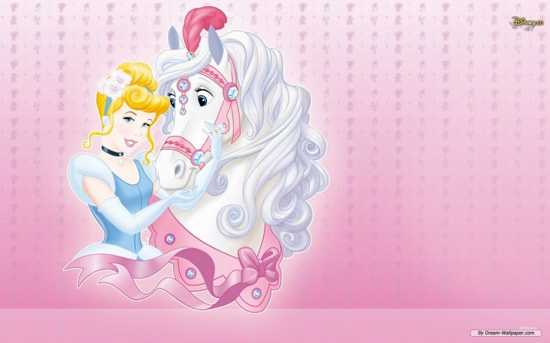 Disney,Princess,Cincerella,Pink,Background
