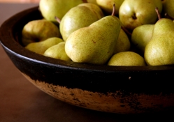 *** Bowl with Pears ***