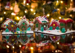Gingerbread houses