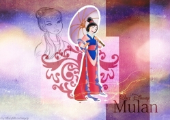 Purple,Disney,Princess,Mulan