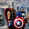 Captain America &amp; Thor