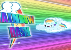 Rainbow Dash at the Speed of Light