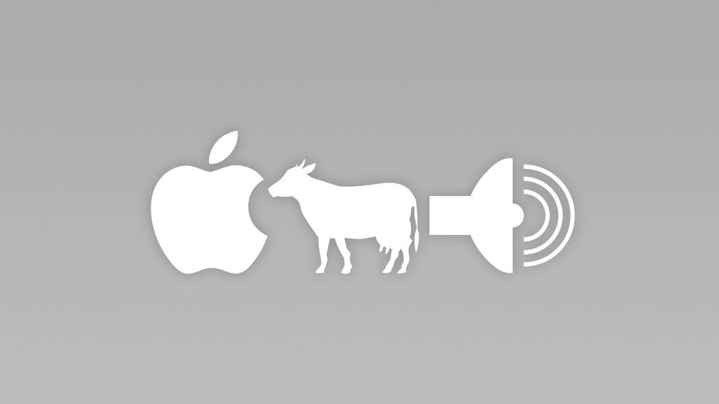 Apple +  Cow =  A Sound