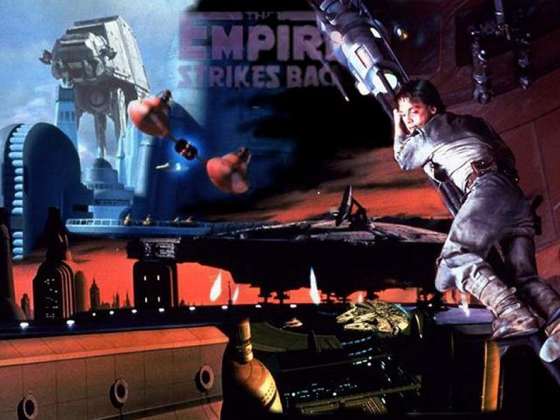 the empire strikes back collage