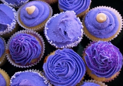 Purple cupakes